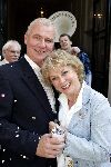 Amersfoort 15 mei 2004
Trouwen van de kermisklanten in stadhuis Amersfoort.Connie Vink met man