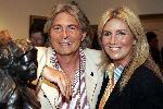 Hollandsche Rading 30 mei 2004
Opening expositie  Dominic Grant en Astrid Engels.
Dominic en Julie Forsyth
