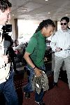 Noordwijk 26 mei 2004
Spelers Nederlands elftal melden zich bij Huis ter Duin voor trainingskamp EK Portugal. 
Edgar Davids