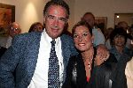 Hollandsche Rading 30 mei 2004
Opening expositie  Dominic Grant en Astrid Engels.
Edvard Niessing met vriendin