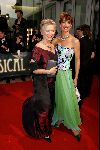 Rotterdam  10 mei 2004
Uitreiking Musical Awards in nieuw Luxor.
Doris Baaten en Ellen Evers