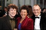 Rotterdam  10 mei 2004
Uitreiking Musical Awards in nieuw Luxor.
Frank Afolter met Heddy Lester