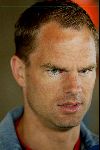 Noordwijk 26 mei 2004
Nederlands elftal spelers verzamelen bij Huis ter Duin.
Frank de Boer