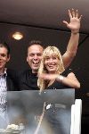 Amsterdam 31 mei 2004
Frans Bauer met Mariska Bauer en dorus Bauer