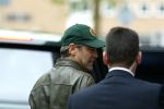 Amsterdam 2 mei 2004
George Clooney bij Amstel Hotel.
De beveiliging