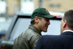 Amsterdam 2 mei 2004
George Clooney bij Amstel Hotel.
De beveiliging