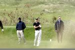 Noordwijk 10 mei 2004
George Clooney en Matt Damon golfen op de Noorwijkse Golfclub.