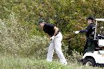 Noordwijk 10 mei 2004
George Clooney en Matt Damon golfen op de Noorwijkse Golfclub.