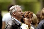 Amsterdam 20 mei 2004
Opnames Ocean's 12 op begraafplaats Westgaarde.
Gerard Kleisterlee met vrouw