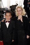 Rotterdam  10 mei 2004
Uitreiking Musical Awards in nieuw Luxor.
Giovanni Kemper met moeder