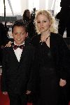 Rotterdam  10 mei 2004
Uitreiking Musical Awards in nieuw Luxor.
Giovanni Kemper met moeder