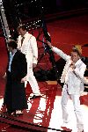 Amsterdam 26 mei 2004
Rene Froger in de Arena.    Rene Froger  met Gordon en Gerard Joling