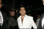 Amsterdam 28 mei 2004
Show Rodrigo Otazu in hangar op schiphol Oost.
Rodrigo met Grace Jones