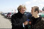 Noordwijk 26 mei 2004
Spelers Nederlands elftal melden zich bij Huis ter Duin voor trainingskamp EK Portugal.
Arjen Robben en Hans Kraay jr