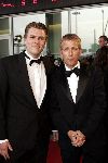 Rotterdam  10 mei 2004
Uitreiking Musical Awards in nieuw Luxor.
Harm Edens met vriend
