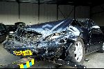 Eindhoven  23 mei 2004
Auto Harry v Raaij na ongeluk. Mercedes S klasse.