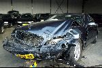 Eindhoven  23 mei 2004
Auto Harry v Raaij na ongeluk. Mercedes S klasse.