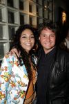 Hilversum 1 mei 2004
Finale Idols  in studio 22.
Rene Froger met Hind Idols