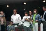 Amsterdam 26 mei 2004
Concert Rene Froger in de Arena.   
Ivo Niehe met vrouw en 3 kinderen