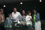 Amsterdam 26 mei 2004
Concert Rene Froger in de Arena.   
Ivo Niehe met vrouw en 3 kinderen