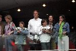 Amsterdam 26 mei 2004
Concert Rene Froger in de Arena.   
Ivo Niehe met vrouw en 3 kinderen