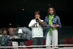 Amsterdam 26 mei 2004
Concert Rene Froger in de Arena.   
Ivo Niehe met vrouw en 3 kinderen