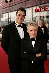 Rotterdam  10 mei 2004
Uitreiking Musical Awards in nieuw Luxor.
Jacques d Ancona met vriend