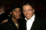 Rotterdam  10 mei 2004
Uitreiking Musical Awards in nieuw Luxor.
Jamai Idols met vriend
