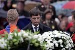 Amsterdam 4 mei 2004
Dodenherdenking op de dam met Koningin Beatrix Maxima en Prins Willem Alexander. Jan Peter Balkenende