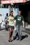 Amsterdam 19 mei 2004
Opening Dolce  Gabana winkel in Amsterdam    
Jasmine Sendar met vriend
