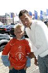 Noordwijk 26 mei 2004
Spelers Nederlands elftal melden zich bij Huis ter Duin voor trainingskamp EK Portugal.
Johnny Heitinga