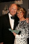 Rotterdam  10 mei 2004
Uitreiking Musical Awards in nieuw Luxor.
Simone Kleinsma en Joop v d Ende