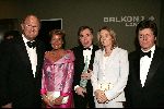 Rotterdam  10 mei 2004
Uitreiking Musical Awards in nieuw Luxor.
  Joop v d Ende met Andrew Lloyd Webber