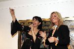 Hollandsche Rading 30 mei 2004
Opening expositie  Dominic Grant en Astrid Engels.
Julie Forsyth en Laura Fygi