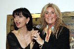 Hollandsche Rading 30 mei 2004
Opening expositie  Dominic Grant en Astrid Engels.
Julie Forsyth en Laura Fygi
