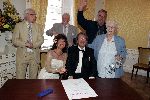 Amersfoort 15 mei 2004
Trouwen van de kermisklanten in stadhuis Amersfoort.