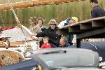 Muiden 9 mei 2004
Koningin Beatrix op Groene Draeck.
