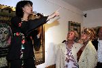 Hollandsche Rading 30 mei 2004
Opening expositie  Dominic Grant en Astrid Engels.
 Laura Fygi