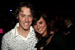 Rotterdam  10 mei 2004
Uitreiking Musical Awards in nieuw Luxor.
Lieke v Lexmond met vriend
