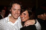 Rotterdam  10 mei 2004
Uitreiking Musical Awards in nieuw Luxor.
Lieke v Lexmond met vriend