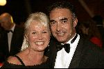 Rotterdam  10 mei 2004
Uitreiking Musical Awards in nieuw Luxor.
Loeki Knol met vriend