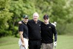 Noordwijk 10 mei 2004
George Clooney en Matt Damon golfen op de Noorwijkse Golfclub.