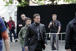 Amsterdam 19 mei 2004
Matt Damon opnames voor de film ocean's 12