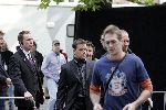 Amsterdam 19 mei 2004
Brad Pitt George Clooney en Matt Damon opnames voor de film ocean's 12