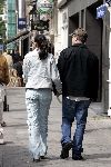 Amsterdam 21 mei 2004
Matt Damon winkelen op PC Hooftstraat met zijn vriendin.