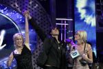 Hilversum 1 mei 2004
Finale Idols  in studio 22
Boris Idols   en Maud Idols
