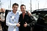 Volendam 19 mei 2004
Jan Smit uitreiking nieuwe cd en nieuw BMW X3.
Jan Smit en Mickey Harren