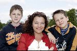 Kaatsheuvel 16 mei 2004
Mylene de la Haye met zoons