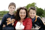 Kaatsheuvel 16 mei 2004
Mylene de la Haye met zoons