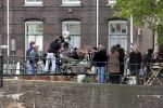 Amsterdam 05 mei 2004
Brad Pitt en George Clooney opnames Ocean 12.